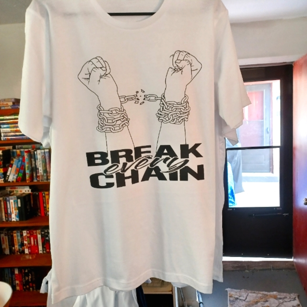 Custom White Tee